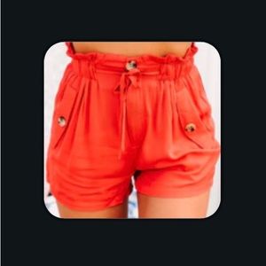 Paperbag Waist Shorts